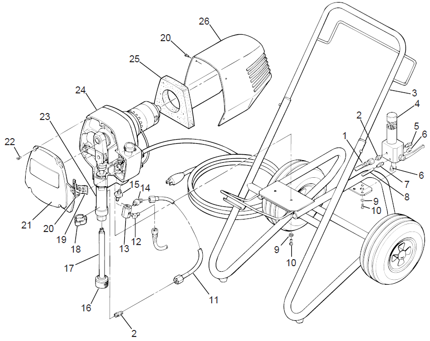 EP2300 Final Assembly Parts EP2300 Final Assembly Parts